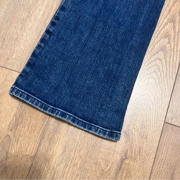 American Eagle Perfect Bootcut Mid Rise Denim Jeans Cowgirl Rodeo Western Size 6 - Picture 7 of 9